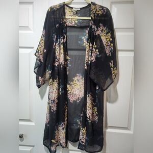 Maurices long kimono, size XXL